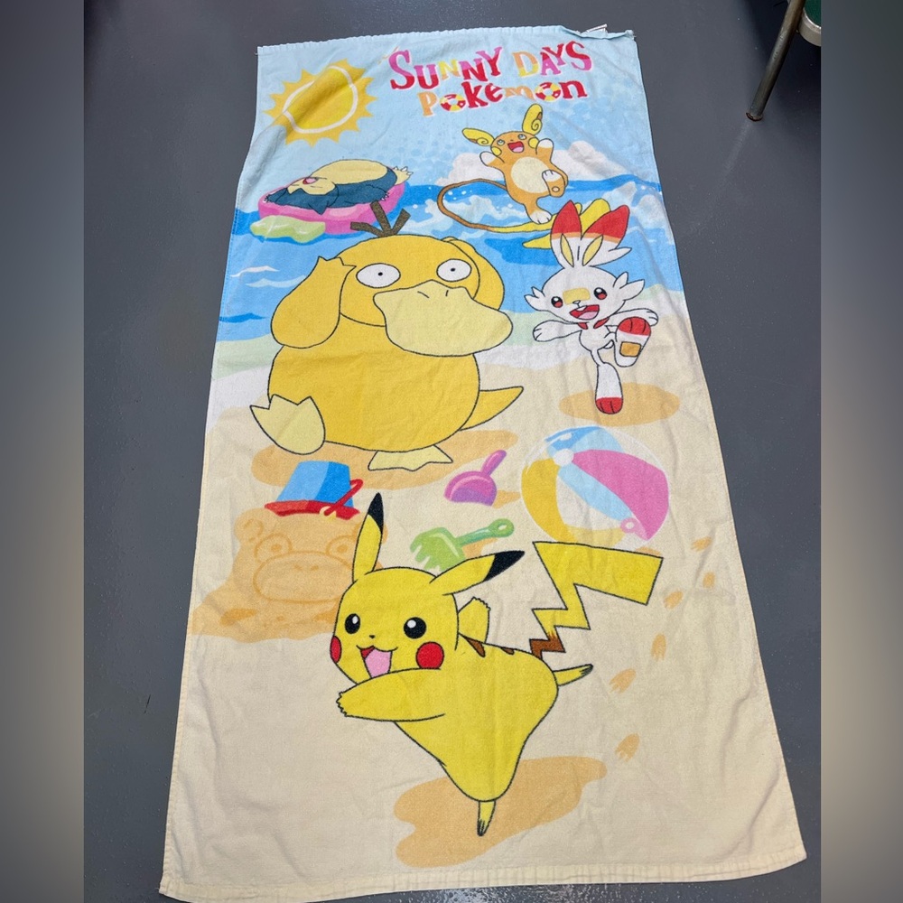 Sunny Days Pokémon Beach Towel